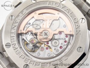 Royal Oak 41mm Perpetual Calendar 26574 SS APSF 1:1 Best Edition Blue Dial on SS Bracelet A5134 (CHS) - Image 19