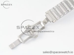 Santos de Cartier 40mm SS BVF 1:1 Best Edition White Dial on SS Bracelet MIYOTA 9015 - Image 19