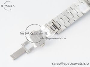 Santos de Cartier 40mm SS BVF 1:1 Best Edition White Dial on SS Bracelet MIYOTA 9015 - Image 20