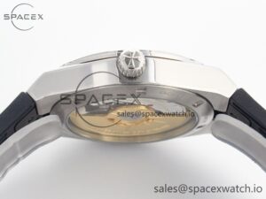 Overseas 4500V SS MKSF 1:1 Best Edition White Dial on Black Rubber Strap A5100 - Image 13