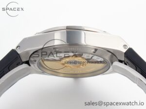 Overseas 4500V SS MKSF 1:1 Best Edition White Dial on Black Rubber Strap A5100 - Image 12
