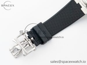 Overseas 4500V SS MKSF 1:1 Best Edition White Dial on Black Rubber Strap A5100 - Image 21