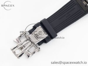 Overseas 4500V SS MKSF 1:1 Best Edition White Dial on Black Rubber Strap A5100 - Image 22