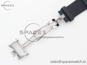 Overseas 4500V SS MKSF 1:1 Best Edition White Dial on Black Rubber Strap A5100 - Image 26