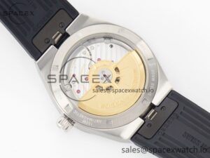 Overseas 4500V SS MKSF 1:1 Best Edition White Dial on Black Rubber Strap A5100 - Image 15