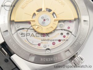 Overseas 4500V SS MKSF 1:1 Best Edition White Dial on Black Rubber Strap A5100 - Image 18