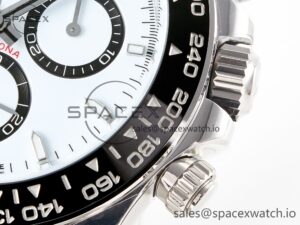 Daytona 126500 Panda Clean 1:1 Best Edition 904L SS Case and Bracelet White Dial SH4131 - Image 11