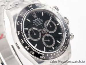 Daytona 126500 Clean 1:1 Best Edition 904L SS Case and Bracelet Black Dial SH4131 - Image 3