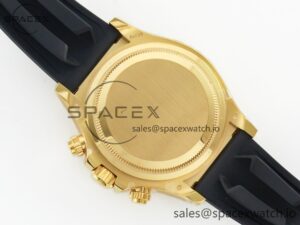 Daytona 126518 Clean YG 1:1 Best Edition YG Dial on Oysterflex Rubber Strap SH4131 - Image 17