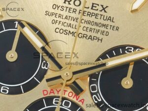 Daytona 126518 Clean YG 1:1 Best Edition YG Dial on Oysterflex Rubber Strap SH4131 - Image 10