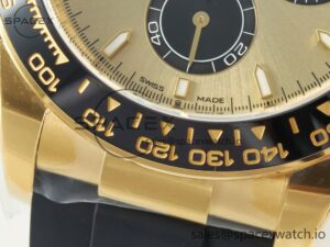 Daytona 126518 Clean YG 1:1 Best Edition YG Dial on Oysterflex Rubber Strap SH4131 - Image 12
