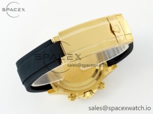 Daytona 126518 Clean YG 1:1 Best Edition YG Dial on Oysterflex Rubber Strap SH4131 - Image 16