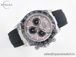 Daytona 126519 Clean 1:1 Best Edition Grey Dial on Oysterflex Rubber Strap SH4131 - Image 7