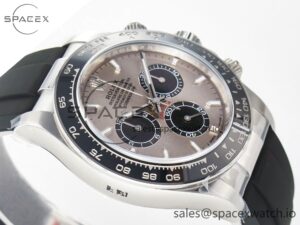 Daytona 126519 Clean 1:1 Best Edition Grey Dial on Oysterflex Rubber Strap SH4131 - Image 6