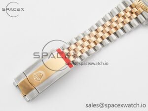 DateJust 36 126231 Clean 1:1 Best Edition 904L Steel Black Diamonds Dial on SS/RG Jubilee Bracelet VR3235 - Image 26