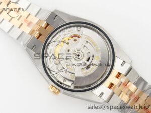 DateJust 36 126231 Clean 1:1 Best Edition 904L Steel Black Diamonds Dial on SS/RG Jubilee Bracelet VR3235 - Image 18