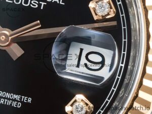 DateJust 36 126231 Clean 1:1 Best Edition 904L Steel Black Diamonds Dial on SS/RG Jubilee Bracelet VR3235 - Image 11