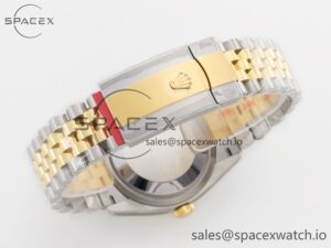 DateJust 36 126233 Clean 1:1 Best Edition 904L Steel Black Diamonds Dial on SS/YG Jubilee Bracelet VR3235 - Image 15
