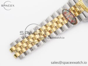 DateJust 36 126233 Clean 1:1 Best Edition 904L Steel Black Diamonds Dial on SS/YG Jubilee Bracelet VR3235 - Image 25