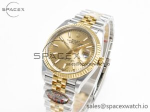 DateJust 36 126233 Clean 1:1 Best Edition 904L Steel YG Stick Dial on SS/YG Jubilee Bracelet VR3235 - Image 4