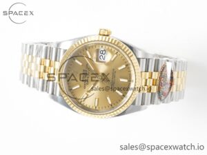 DateJust 36 126233 Clean 1:1 Best Edition 904L Steel YG Stick Dial on SS/YG Jubilee Bracelet VR3235 - Image 8