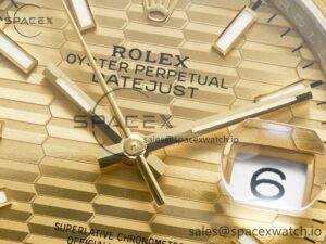 DateJust 36 126233 Clean 1:1 Best Edition 904L Steel YG Textured Stick Dial on SS/YG Jubilee Bracelet VR3235 - Image 10