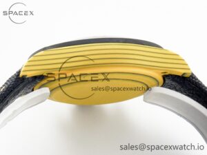 Daytona DIW Yellow Carbon N6F 1:1 Best Edition Yellow/Black Dial on Black Nylon Strap SA4130 V2 - Image 14