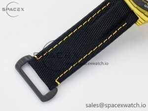Daytona DIW Yellow Carbon N6F 1:1 Best Edition Yellow/Black Dial on Black Nylon Strap SA4130 V2 - Image 20