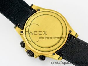 Daytona DIW Yellow Carbon N6F 1:1 Best Edition Yellow/Black Dial on Black Nylon Strap SA4130 V2 - Image 17