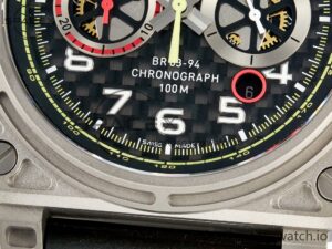 BR03-94 Chrono BRSF 1:1 Best Edition Carbon Dial on Black Rubber Strap A7750 - Image 12