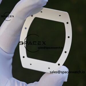 1: 1. Customized Best Version RM-055 White Ceramic, Titanium Rubber Inner Shell, Vaucher RMUL2 Super Movement, White Rubber Strap, Titanium Buckle - Image 8