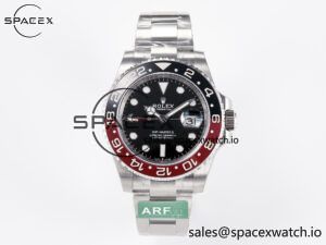 GMT-Master II 126710 LNRO Black/Red Ceramic 904L ARF 1:1 Best Edition on Oyster Bracelet SH3285 CHS V3
