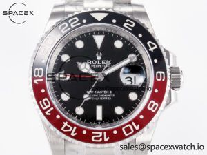 GMT-Master II 126710 LNRO Black/Red Ceramic 904L ARF 1:1 Best Edition on Oyster Bracelet SH3285 CHS V3 - Image 2
