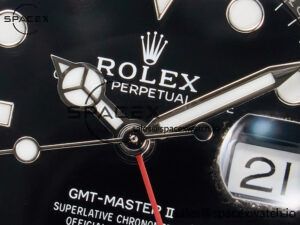 GMT-Master II 126710 LNRO Black/Red Ceramic 904L ARF 1:1 Best Edition on Jubilee Bracelet SH3285 CHS V3 - Image 9