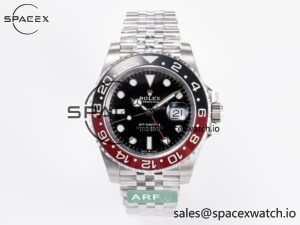GMT-Master II 126710 LNRO Black/Red Ceramic 904L ARF 1:1 Best Edition on Jubilee Bracelet SH3285 CHS V3
