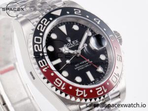 GMT-Master II 126710 LNRO Black/Red Ceramic 904L ARF 1:1 Best Edition on Jubilee Bracelet SH3285 CHS V3 - Image 3