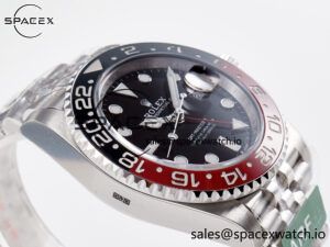 GMT-Master II 126710 LNRO Black/Red Ceramic 904L ARF 1:1 Best Edition on Jubilee Bracelet SH3285 CHS V3 - Image 6
