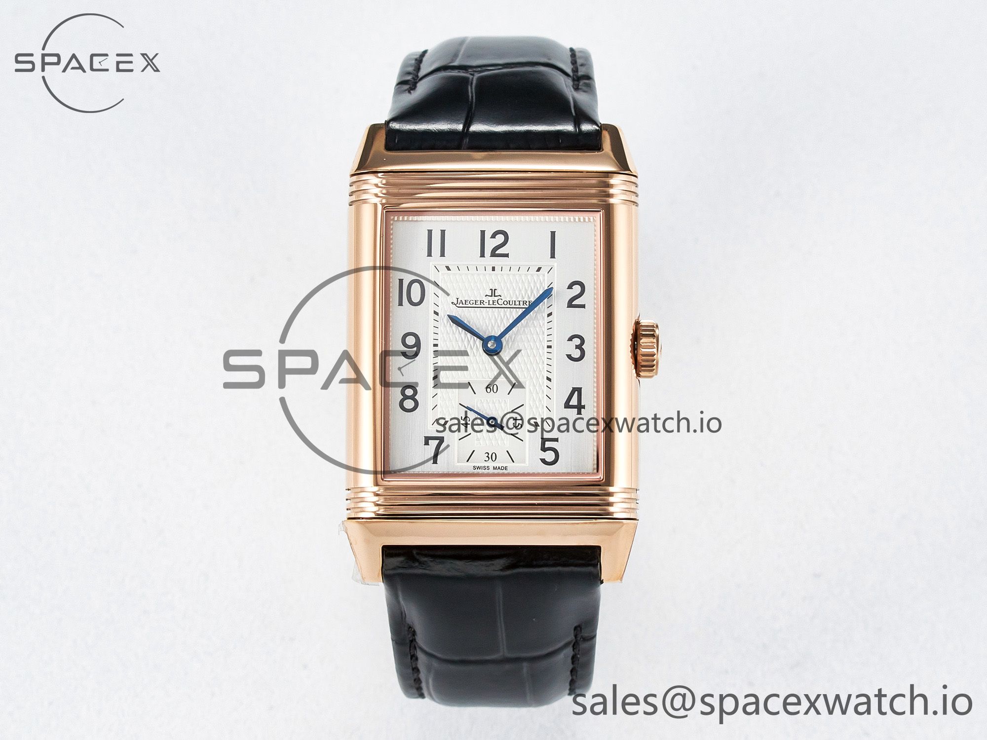 417 (1) MGF Best Edition White Textured Dial on Black Leather Strap A854A - Image 1