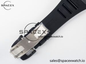 RM035-02 RG Black Ceramic SONIC Best Edition Skeleton Dial on Black Rubber Strap Clone RMUL1 - Image 23