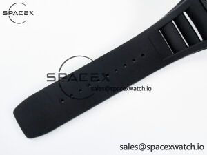 RM035-02 Black Ceramic SONIC Best Edition Skeleton Dial on Black Rubber Strap Clone RMUL1 - Image 21