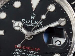 Sea-Dweller 126600 Clean 1:1 Best Edition 904L SS Case and Bracelet VR3235 - Image 9