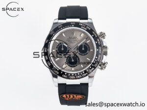 Daytona 126519 QF 1:1 Best Edition Gray/Black Dial on Oysterflex Strap SH4131 V6(Gain Weight)