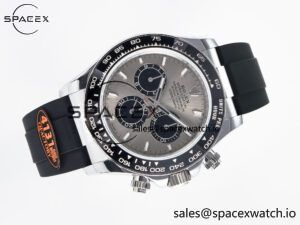 Daytona 126519 QF 1:1 Best Edition Gray/Black Dial on Oysterflex Strap SH4131 V6(Gain Weight) - Image 8