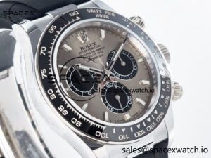 Daytona 126519 QF 1:1 Best Edition Gray/Black Dial on Oysterflex Strap SH4131 V6(Gain Weight) - Image 3