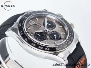 Daytona 126519 QF 1:1 Best Edition Gray/Black Dial on Oysterflex Strap SH4131 V6(Gain Weight) - Image 6