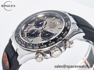 Daytona 126519 QF 1:1 Best Edition Gray/Black Dial on Oysterflex Strap SH4131 V6(Gain Weight) - Image 5