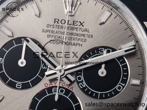 Daytona 126519 QF 1:1 Best Edition Gray/Black Dial on Oysterflex Strap SH4131 V6(Gain Weight) - Image 9