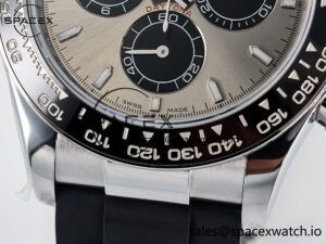 Daytona 126519 QF 1:1 Best Edition Gray/Black Dial on Oysterflex Strap SH4131 V6(Gain Weight) - Image 11