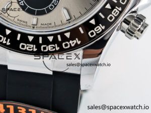Daytona 126519 QF 1:1 Best Edition Gray/Black Dial on Oysterflex Strap SH4131 V6(Gain Weight) - Image 13
