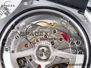 Daytona 126519 QF 1:1 Best Edition Black/Silver Diamonds Dial on Oysterflex Strap SH4131 V6(Gain Weight) - Image 22